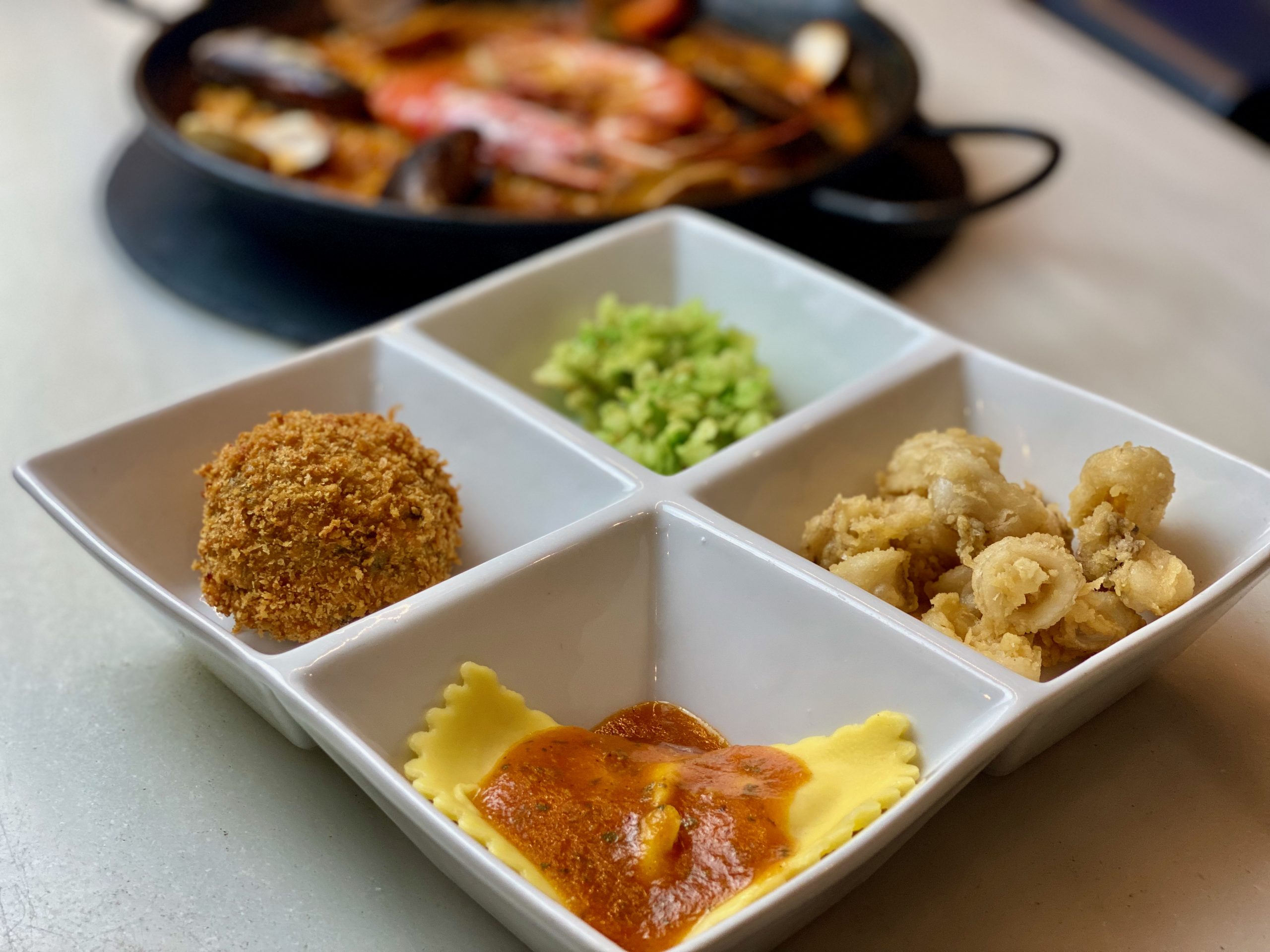 Menú marinero con 4 entrantes para compartir... (todos incluidos)